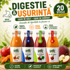 RURAL Digestie & Ușurință – 20 Sucuri Naturale pentru Digestie Ușoară, 100% Fructe, Fără Zahăr