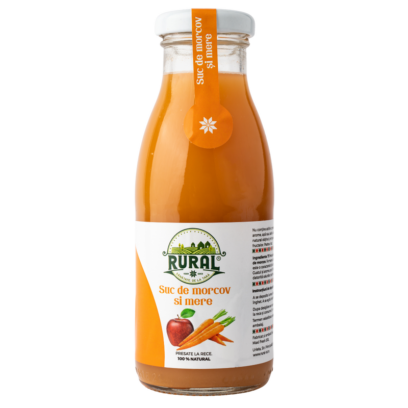 Suc de morcov și mere 250ml