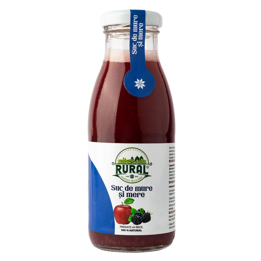 Suc de mure și mere 250ml